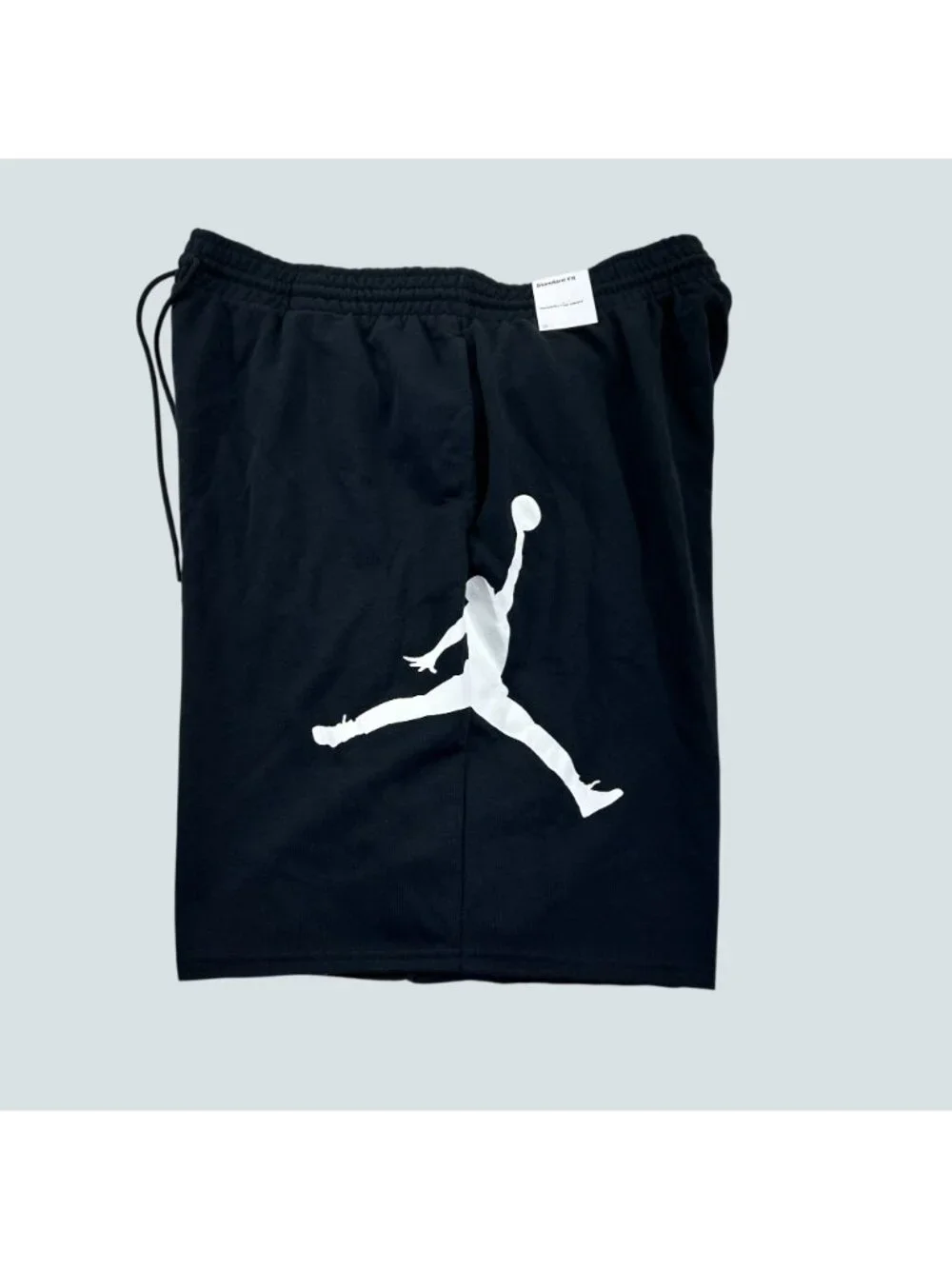 Nike Jordan Jumpman Fleece Shorts Mens 3XL Black Graphic Drawstring Athletic